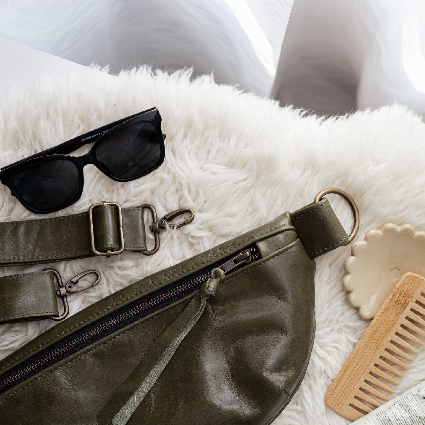 Seaweed Green Leather (pack only)