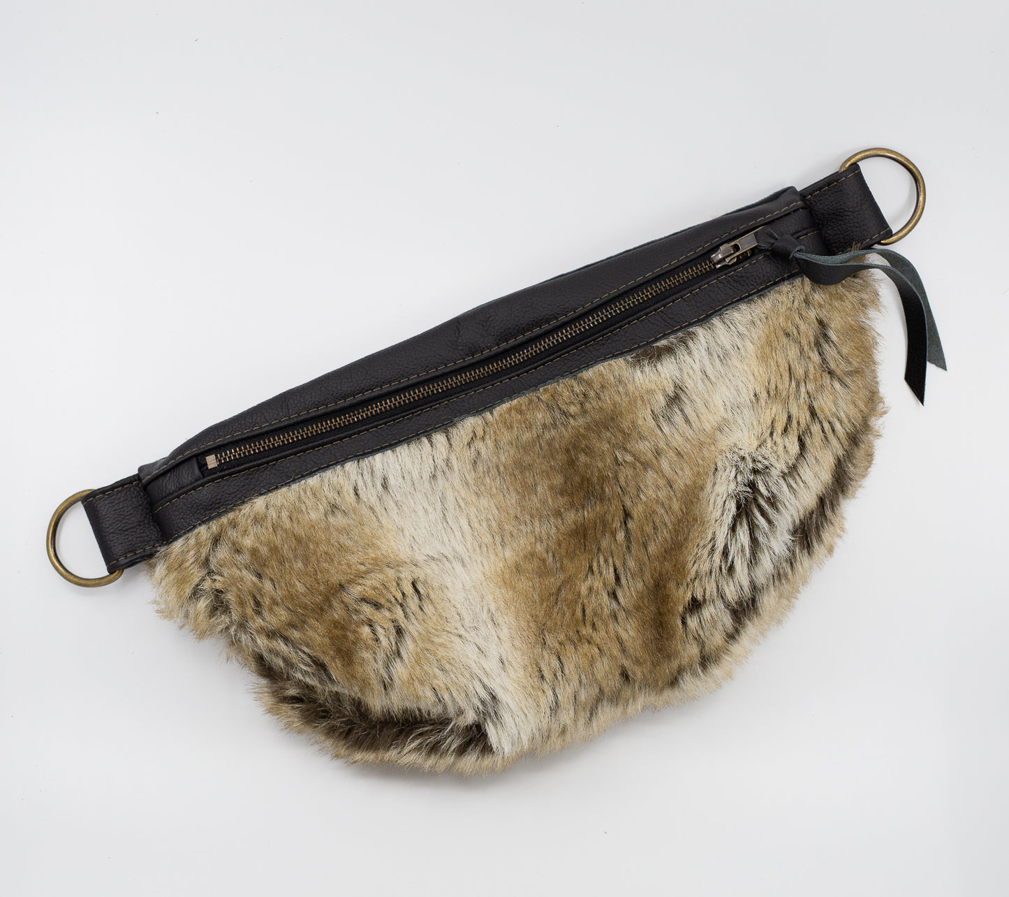 Black Leather + Faux Fur (pack only)