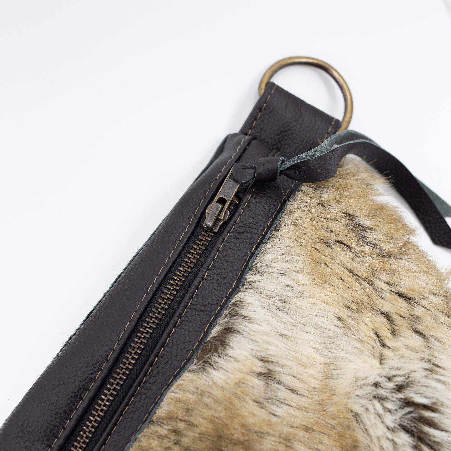 Black Leather + Faux Fur (pack only)