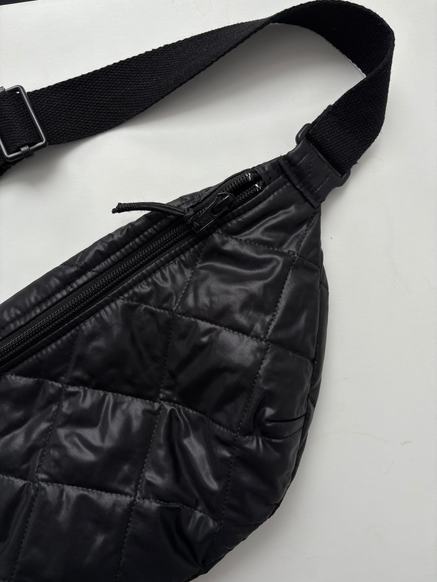 Shiny Quilted Black (preloved)