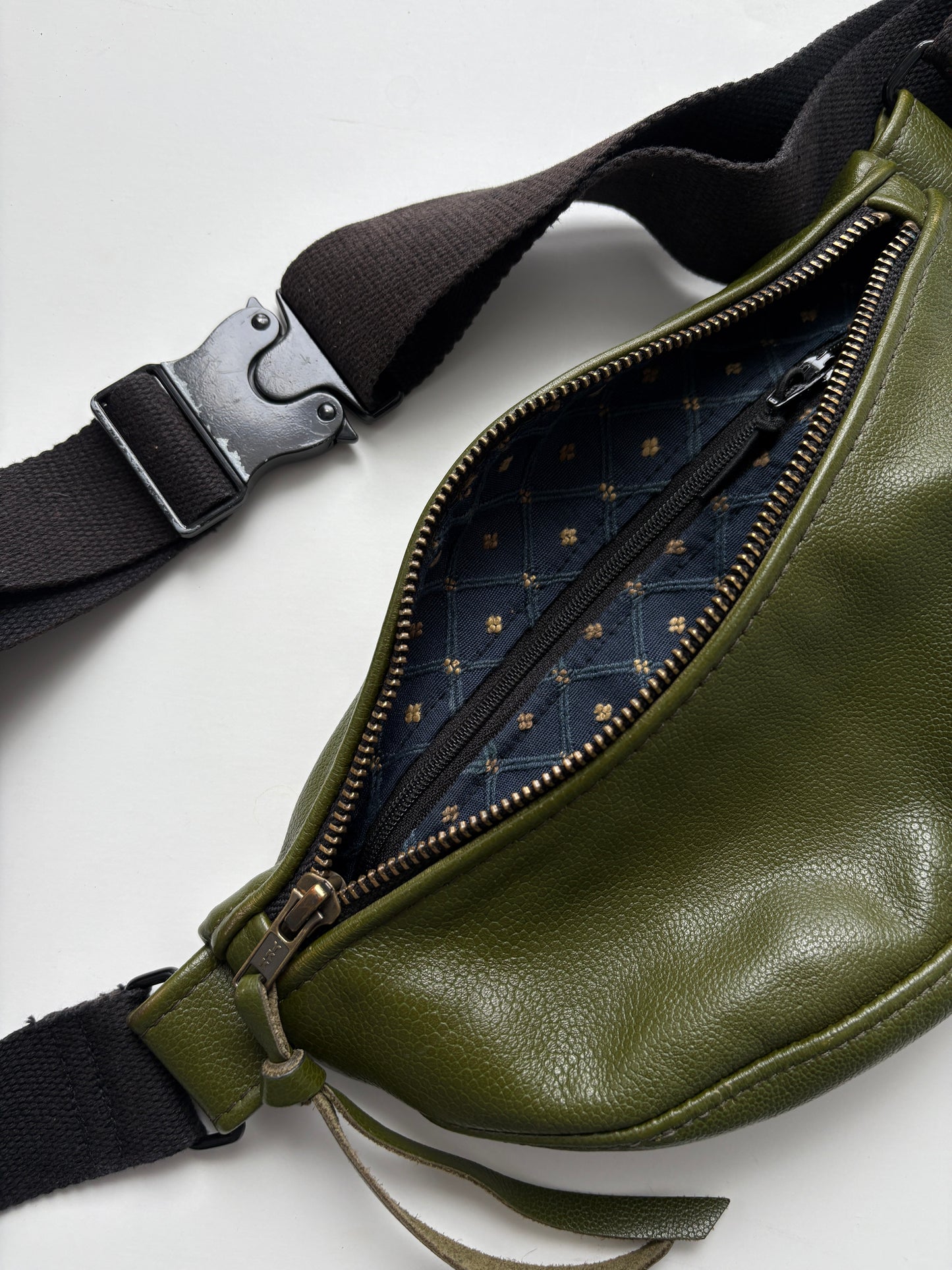 Olive Green Leather (preloved)