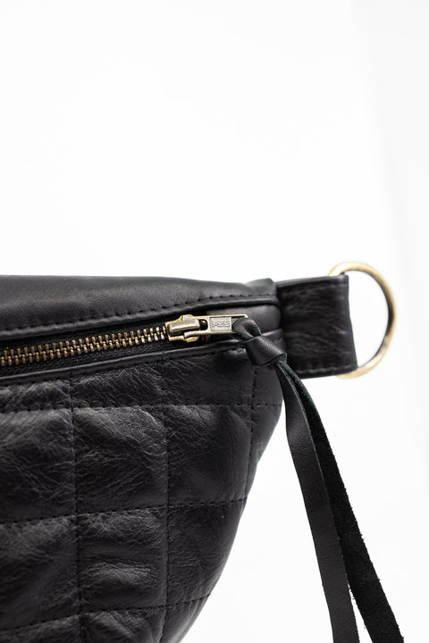 Quilted Black Leather No.1 (pack only)
