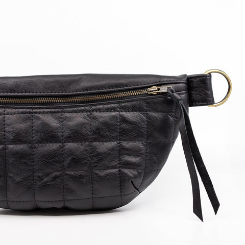 Quilted Black Leather No.1 (pack only)