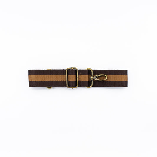 Brown Stripe Detachable Strap