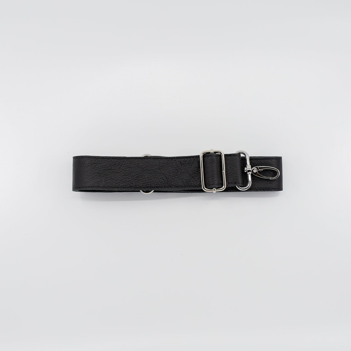 Black Leather Detachable Strap