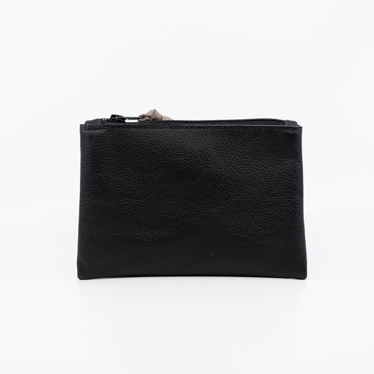 Black - Simple Leather Pouch