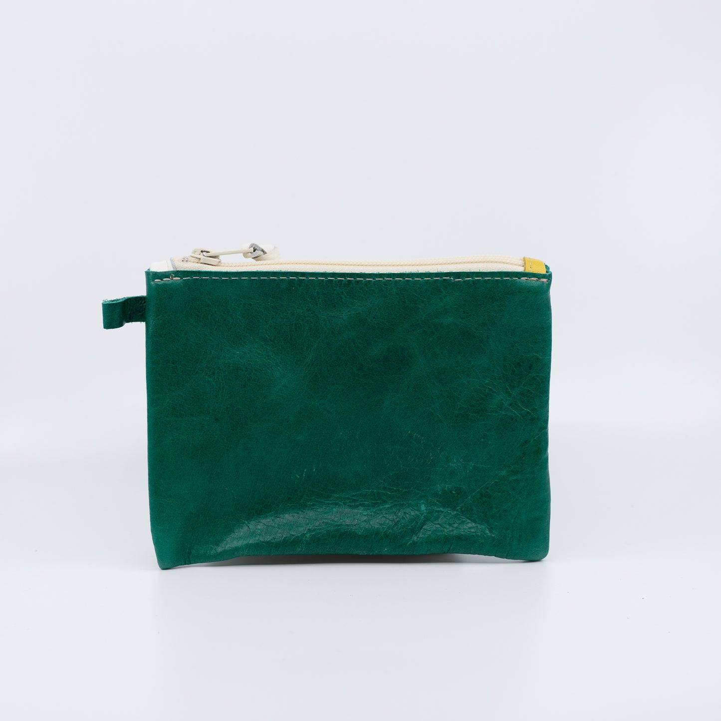 Emerald Green - Simple Leather Pouch