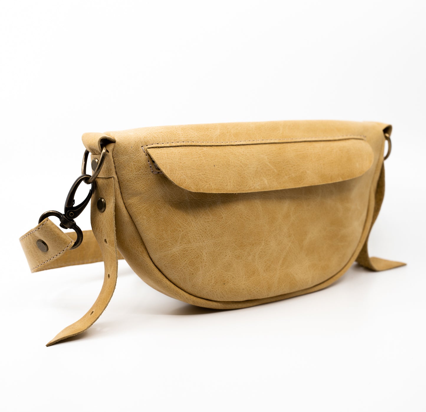 Butter Yellow (small) - Leather Handbag