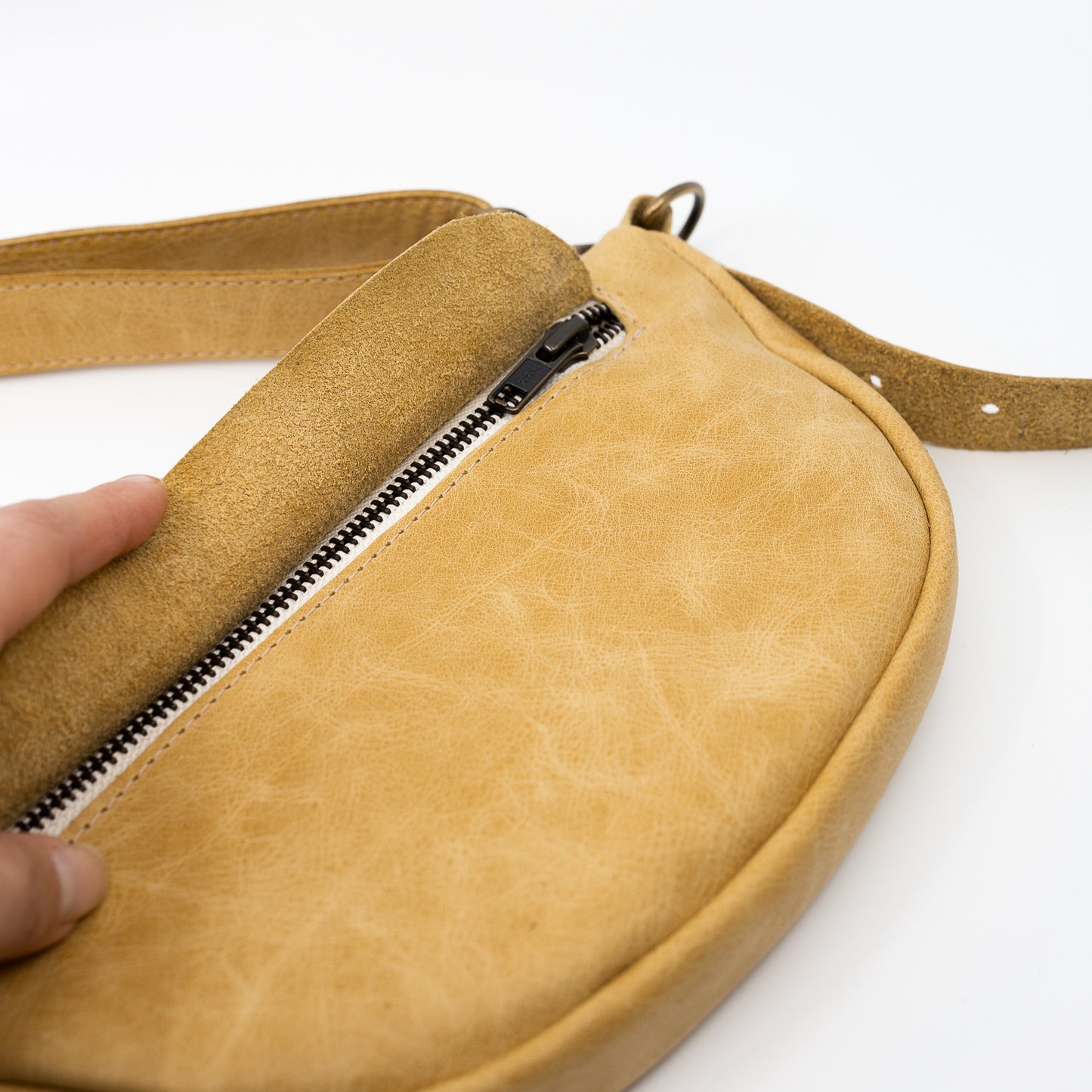 Butter Yellow (small) - Leather Handbag