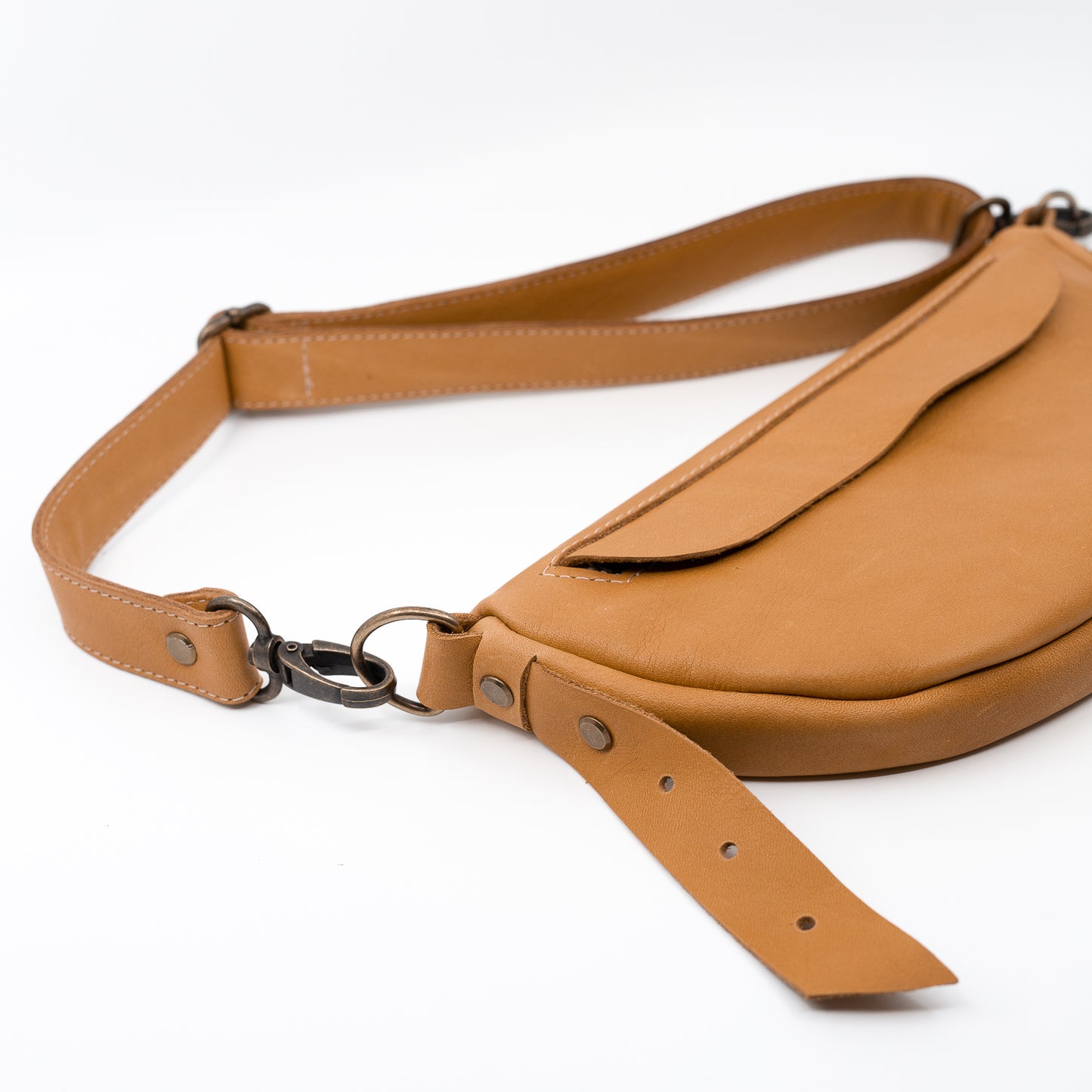 Butterscotch (small) - Leather Handbag