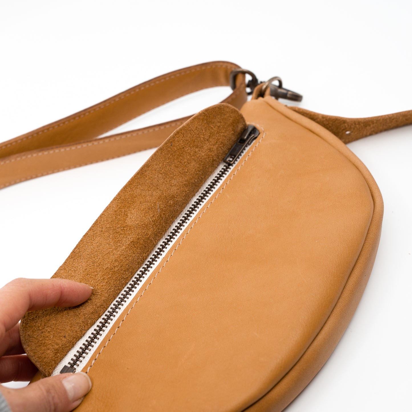 Butterscotch (small) - Leather Handbag