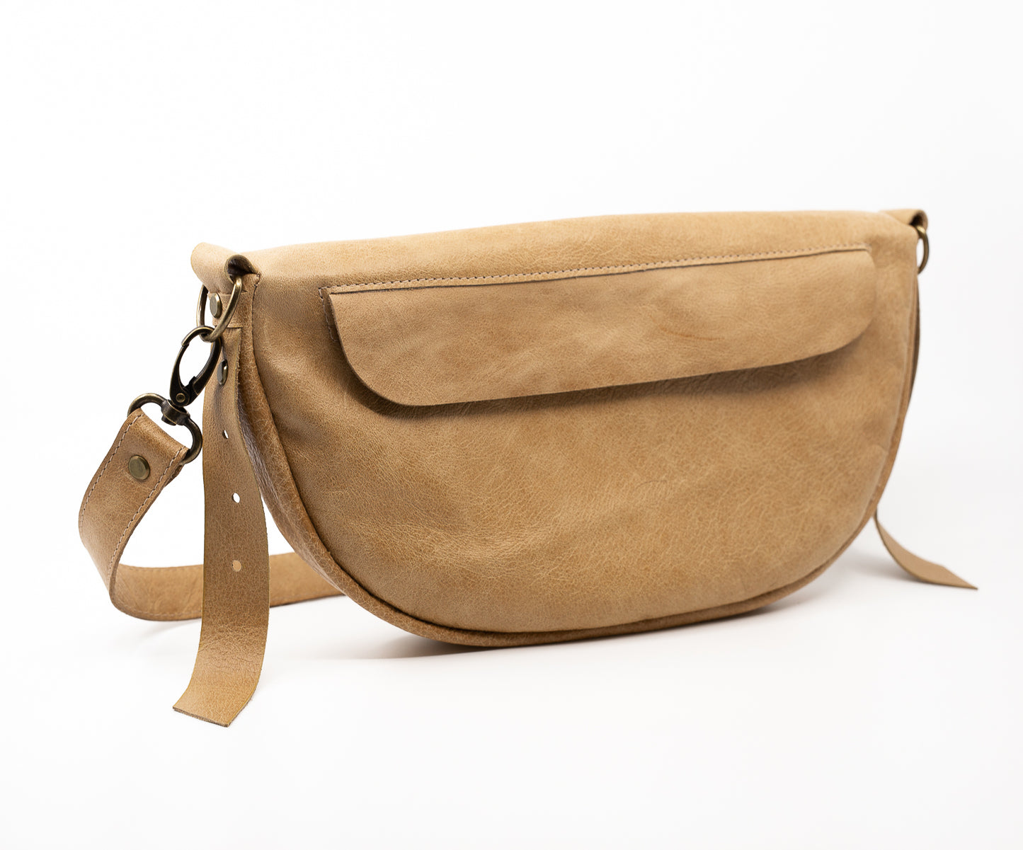 Biscuit Tan (large) - Leather Handbag