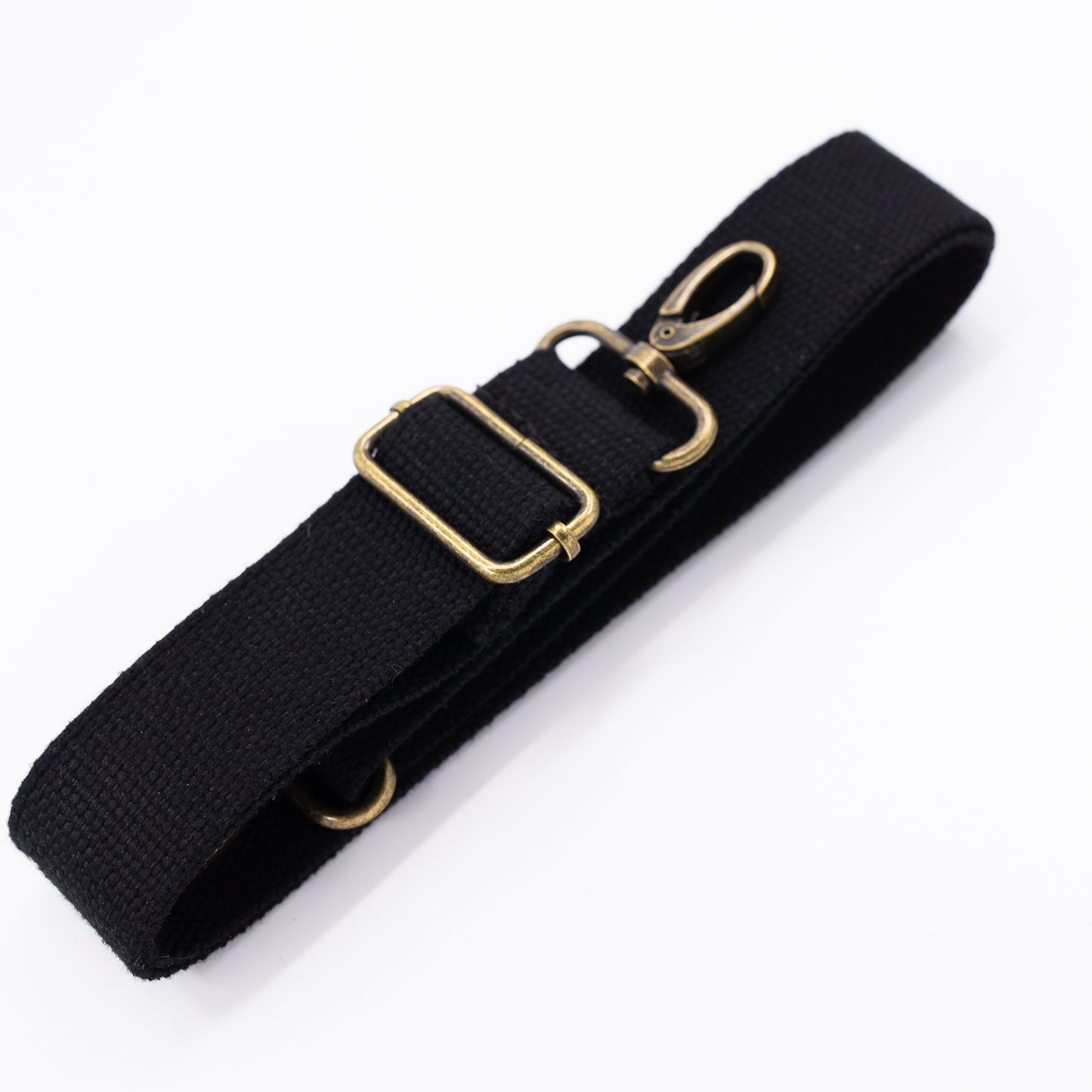 Black Cotton Detachable Strap