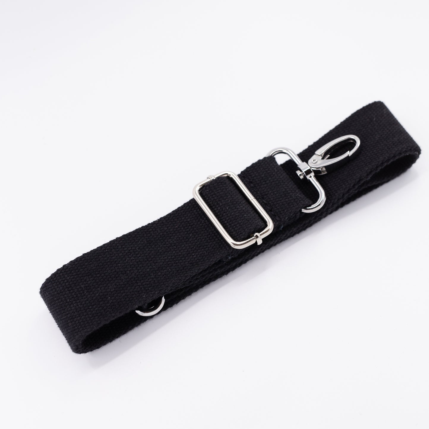 Black Cotton Detachable Strap