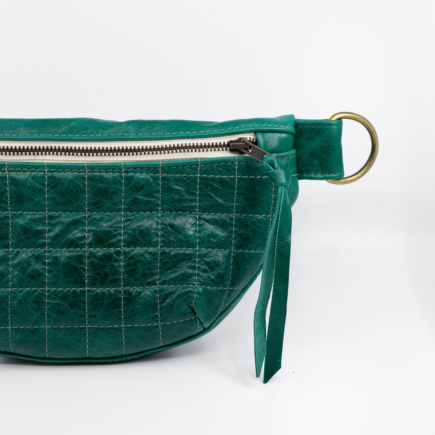 Quilted Emerald Green Leather No. 1 (pack only)