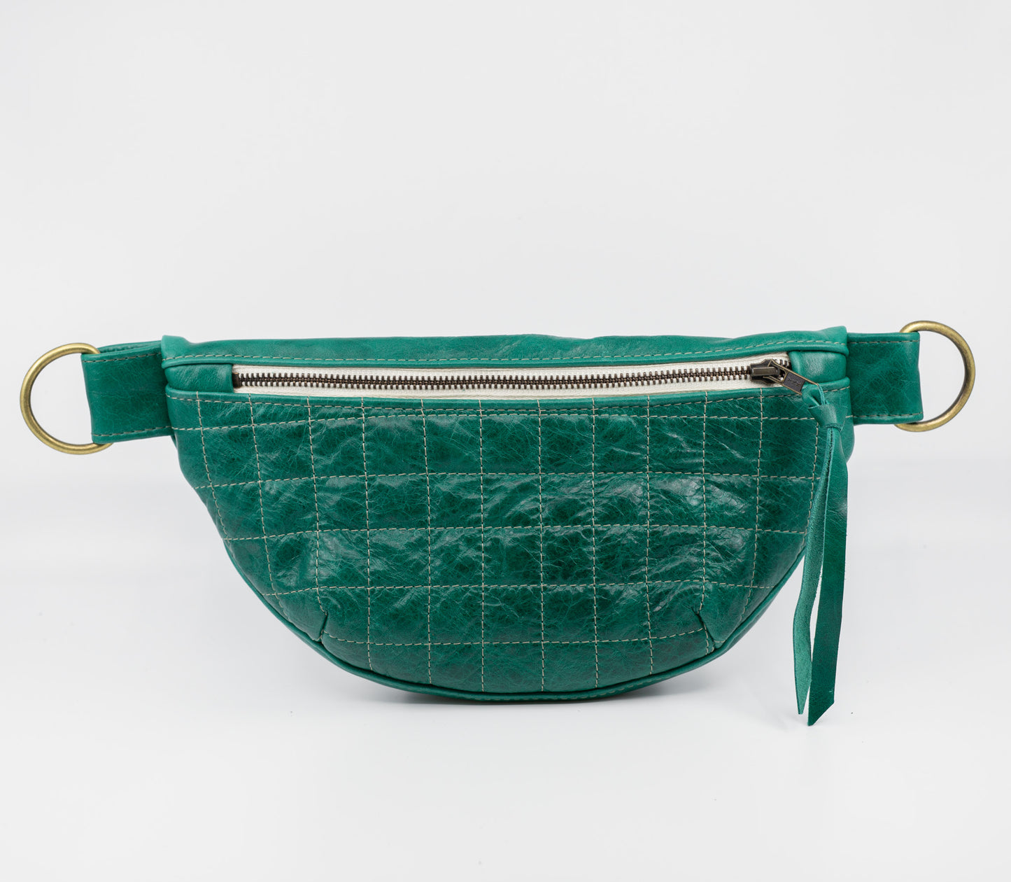 Quilted Emerald Green Leather No. 1 (pack only)