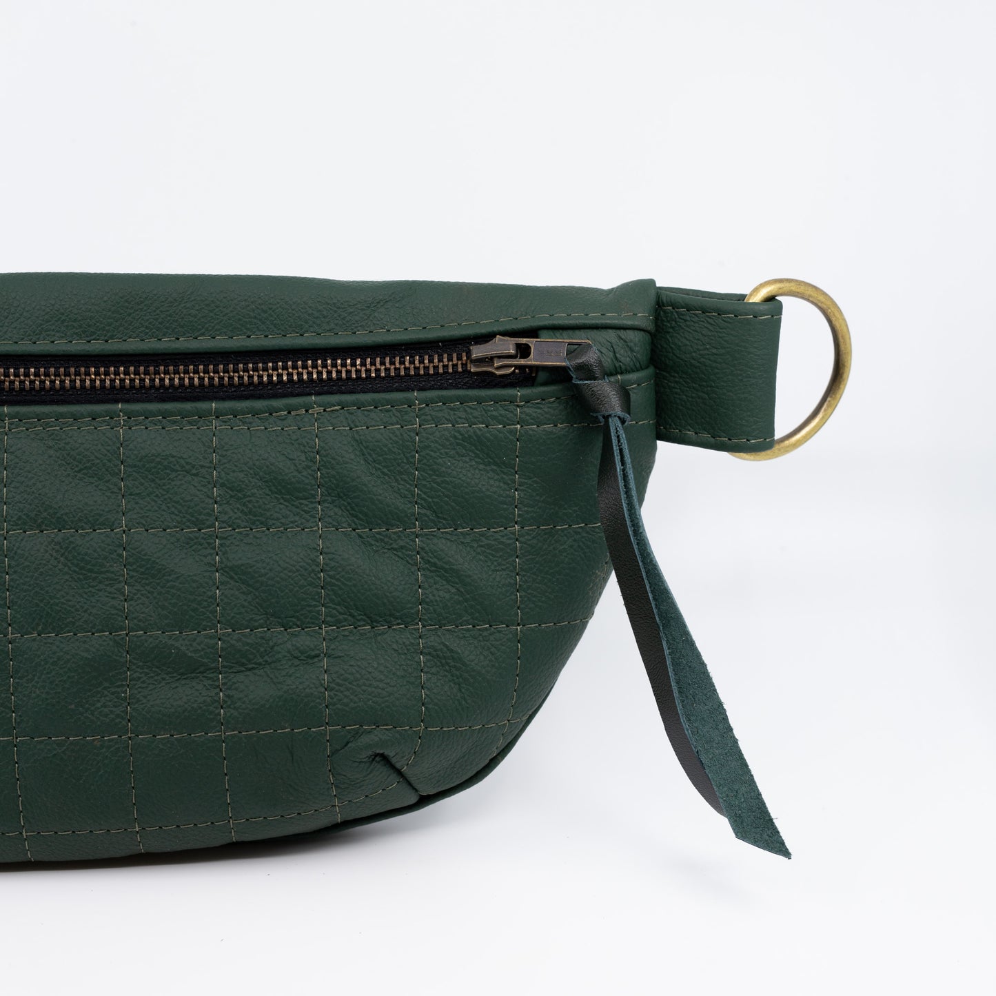 Quilted Forest Green Leather (pack only)