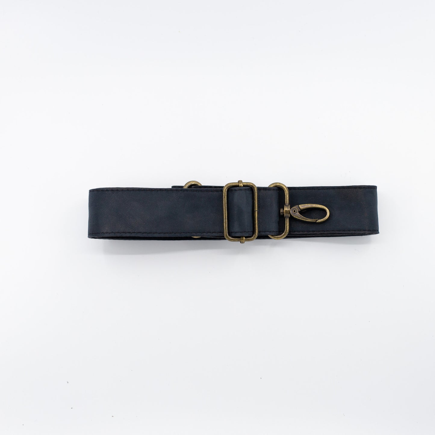 Smooth Navy Leather Detachable Strap