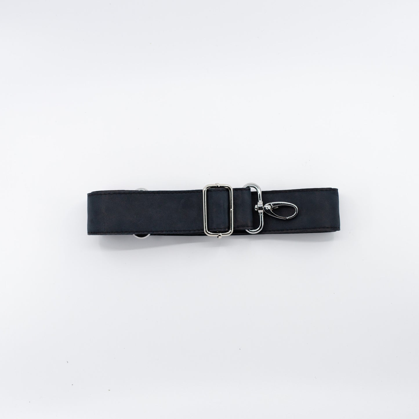 Smooth Navy Leather Detachable Strap