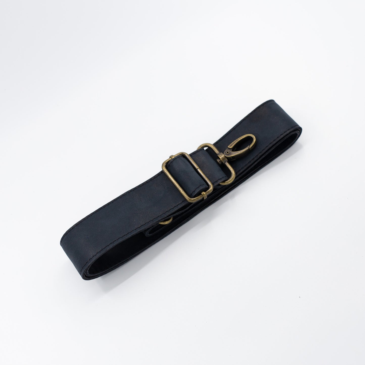 Smooth Navy Leather Detachable Strap